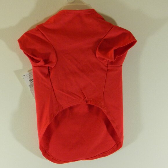 SimplyDog Shirt My Dog is my Valentine Sz M NWT - Picture 2 of 4